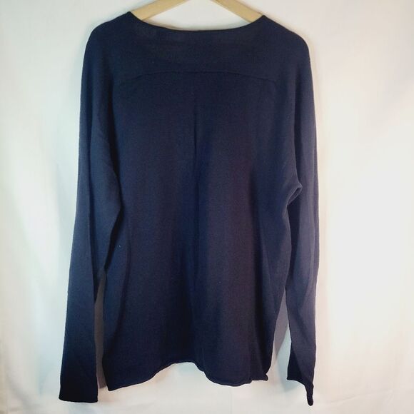 Scotch & Soda Amsterdam Couture Dark Navy Blue Sweater - Picture 5 of 6